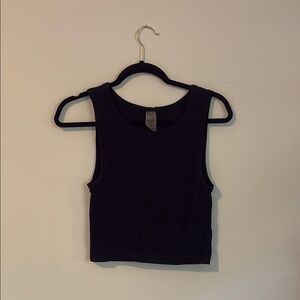 Black Sleeveless Women's Top